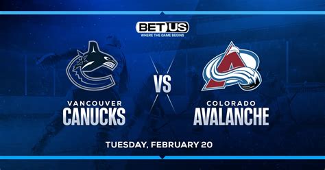 colorado avalanche odds|canucks vs avalanche prediction.